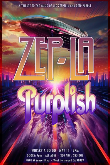 06 - Zep La - Purplish Poster copy